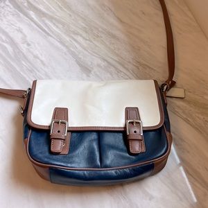 Colour block Coach purse